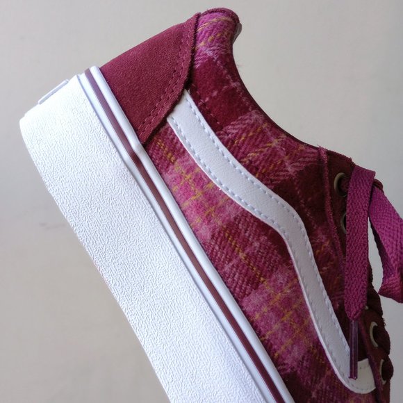 Vans Women's Suede / Canvas Platform Lace Up Sneaker - Picture 5 of 13